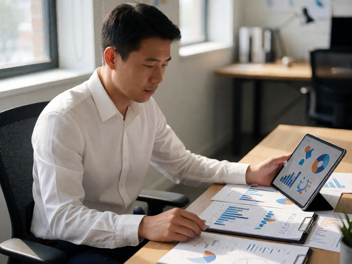 数据统计员正在记录比赛数据